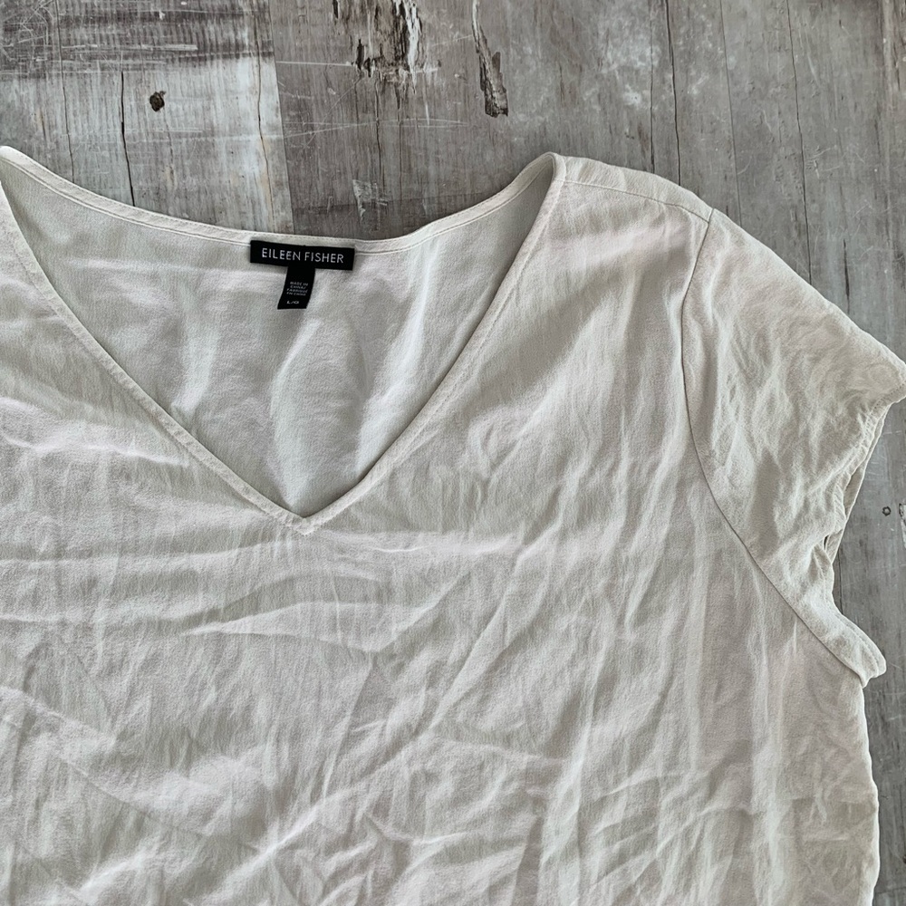 Eileen Fisher 100% silk dress